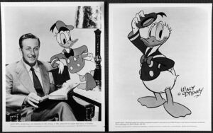 walt disney e pato