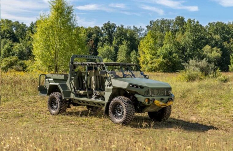 Novo Veículo Militar Elétrico da GM Baseada na GMC Hummer EV