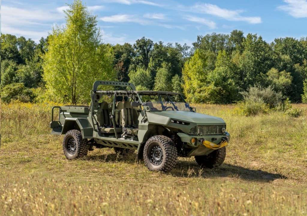 Novo Veículo Militar Elétrico da GM Baseada na GMC Hummer EV