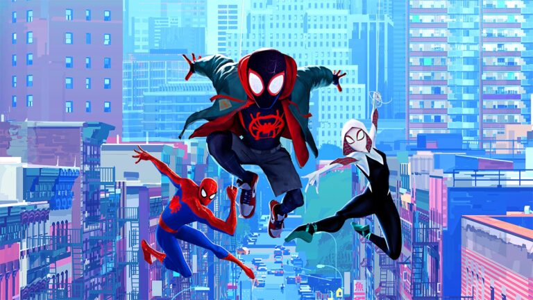 peter paker, miles morales, gwen stacy